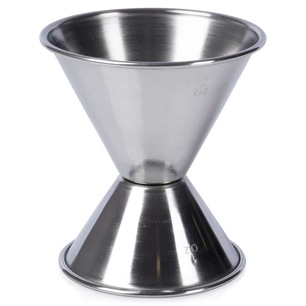 Double Sided Bar Measure: 30ml & 60ml Stainless Steel