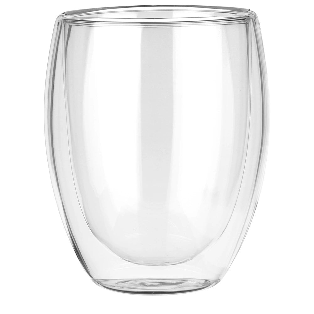 Double-Walled Glasses for Coffee & Tea, 370ml, Set of 2