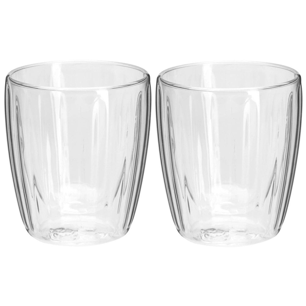 Double-Walled Thermal Espresso Glasses, 120 ml, Set of 2