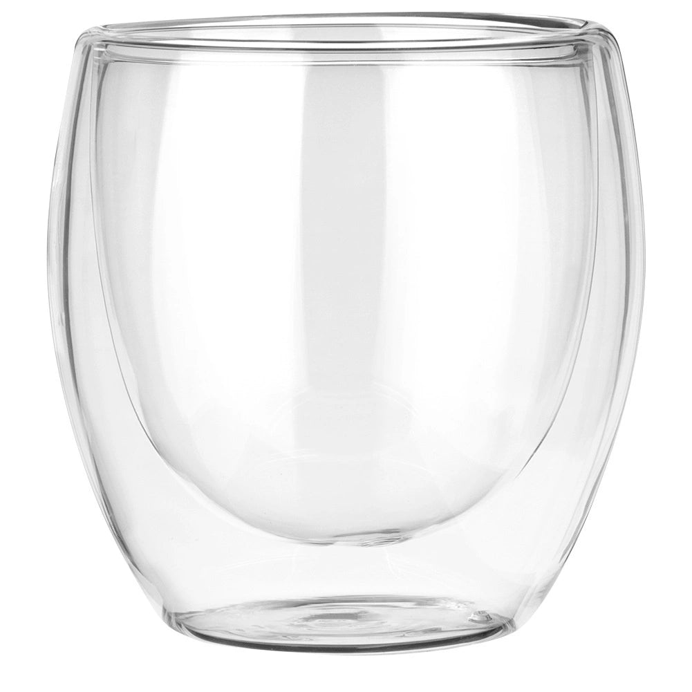 Double Walled Thermal Glasses, 250 ml, Set of 2