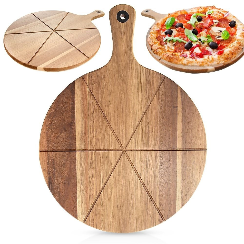 Double-acting Wooden Cutting Board for Serving and Cutting