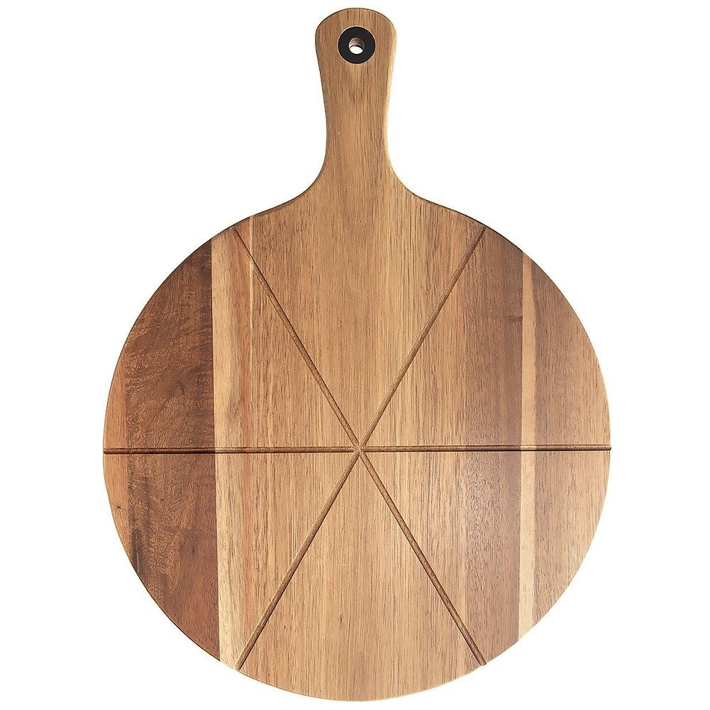 Double-acting Wooden Cutting Board for Serving and Cutting