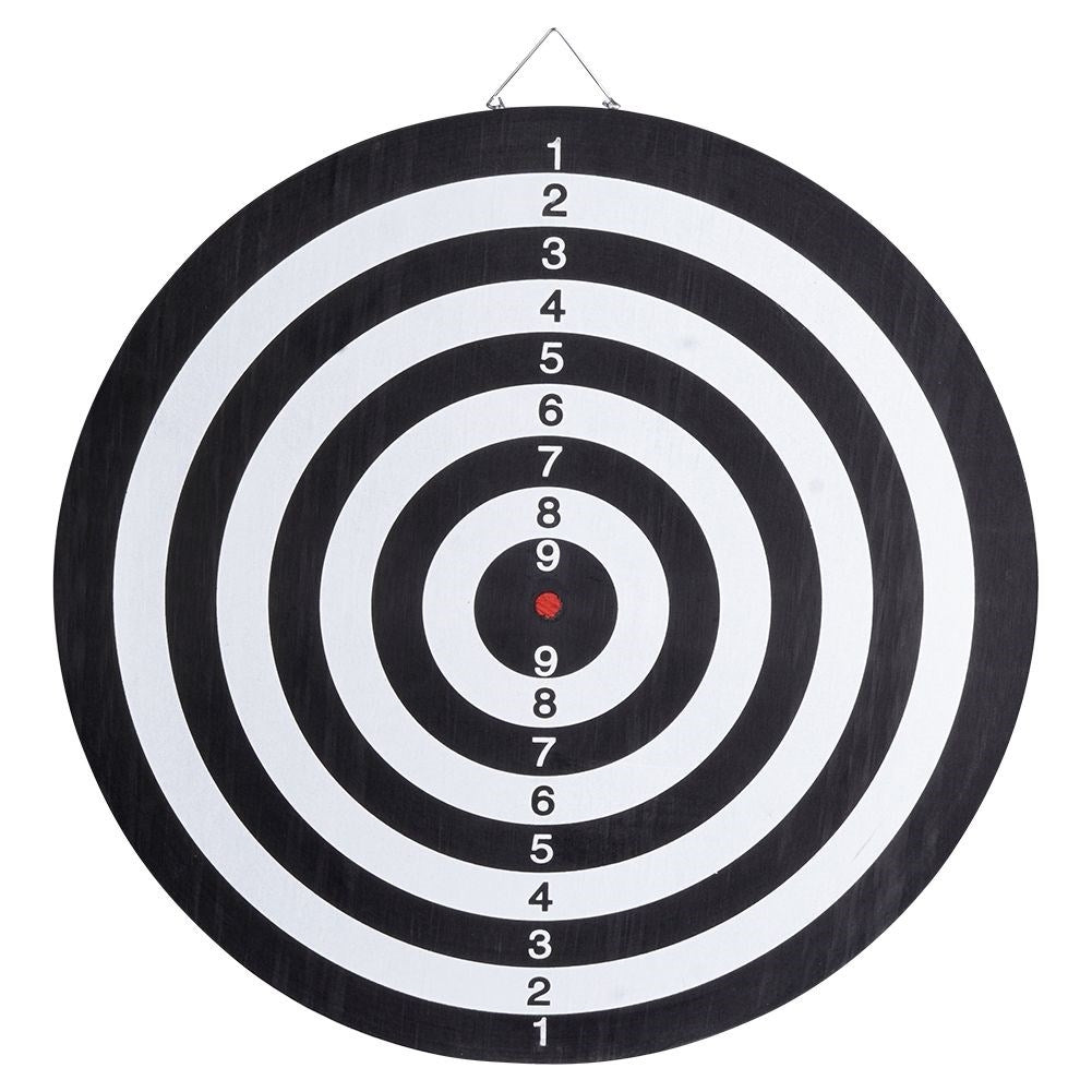 Double-sided Dartboard with Darts, 42 cm in Diameter