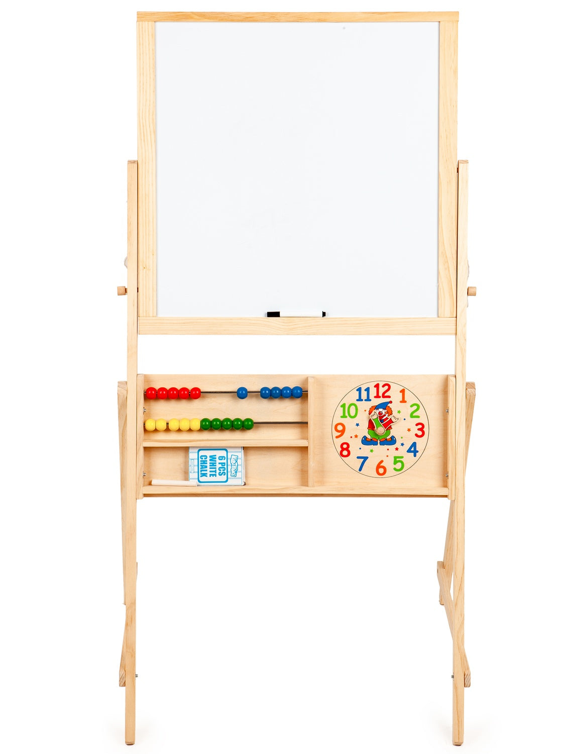 Double-sided wooden educational board ECOTOYS