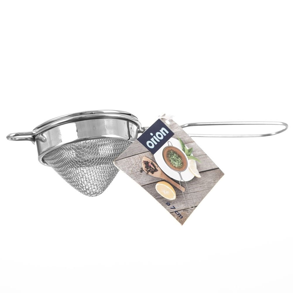 Double strainer in stainless steel for tea and herbs, dishwasher safe