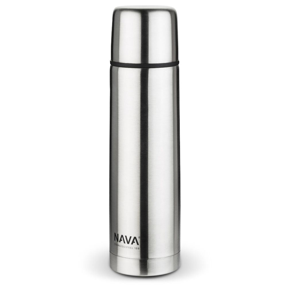 Double-walled Thermos in Stainless Steel - Keeps Heat 12h