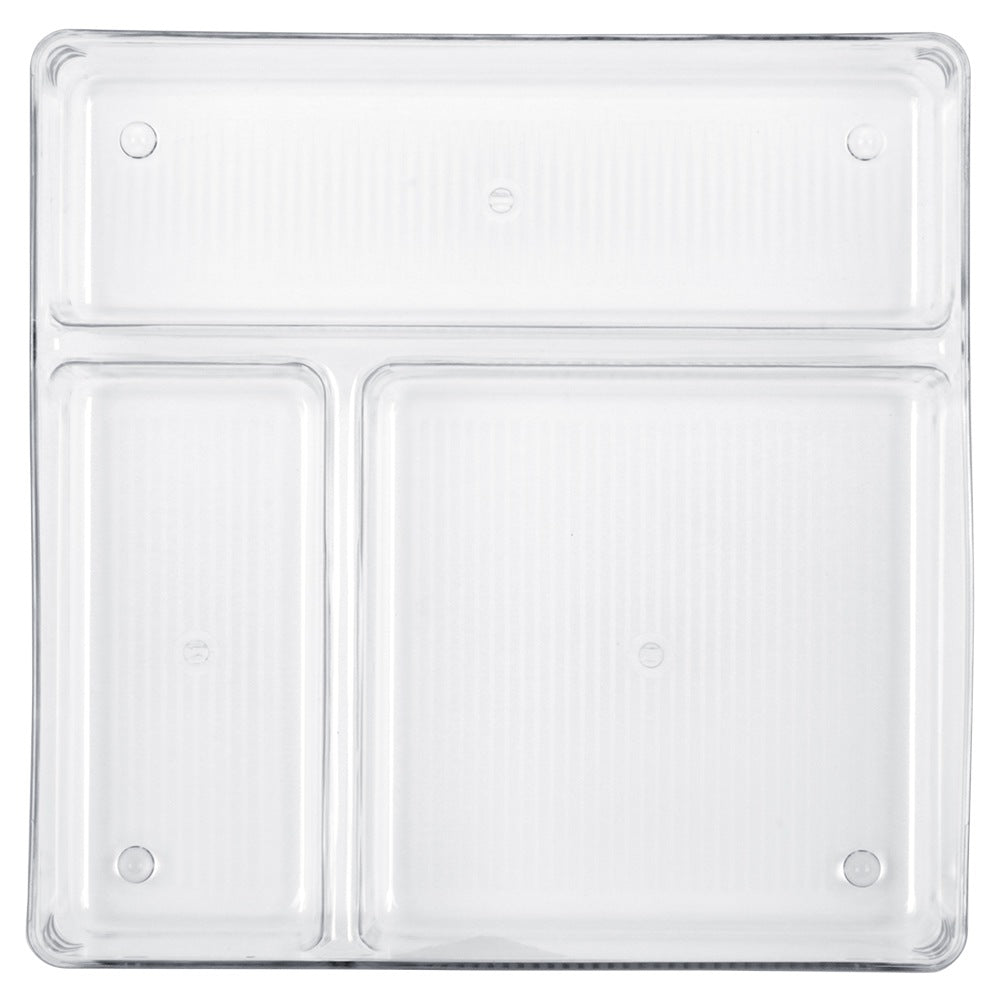 Drawer organizer with compartments 23x23x5.5 cm