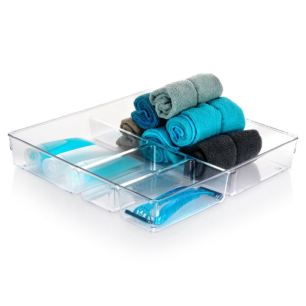 Drawer organizer with compartments 31x31x5.5 cm