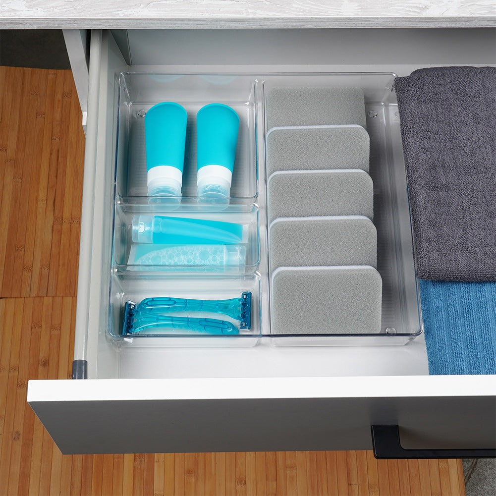 Drawer organizer with compartments 31x31x5.5 cm