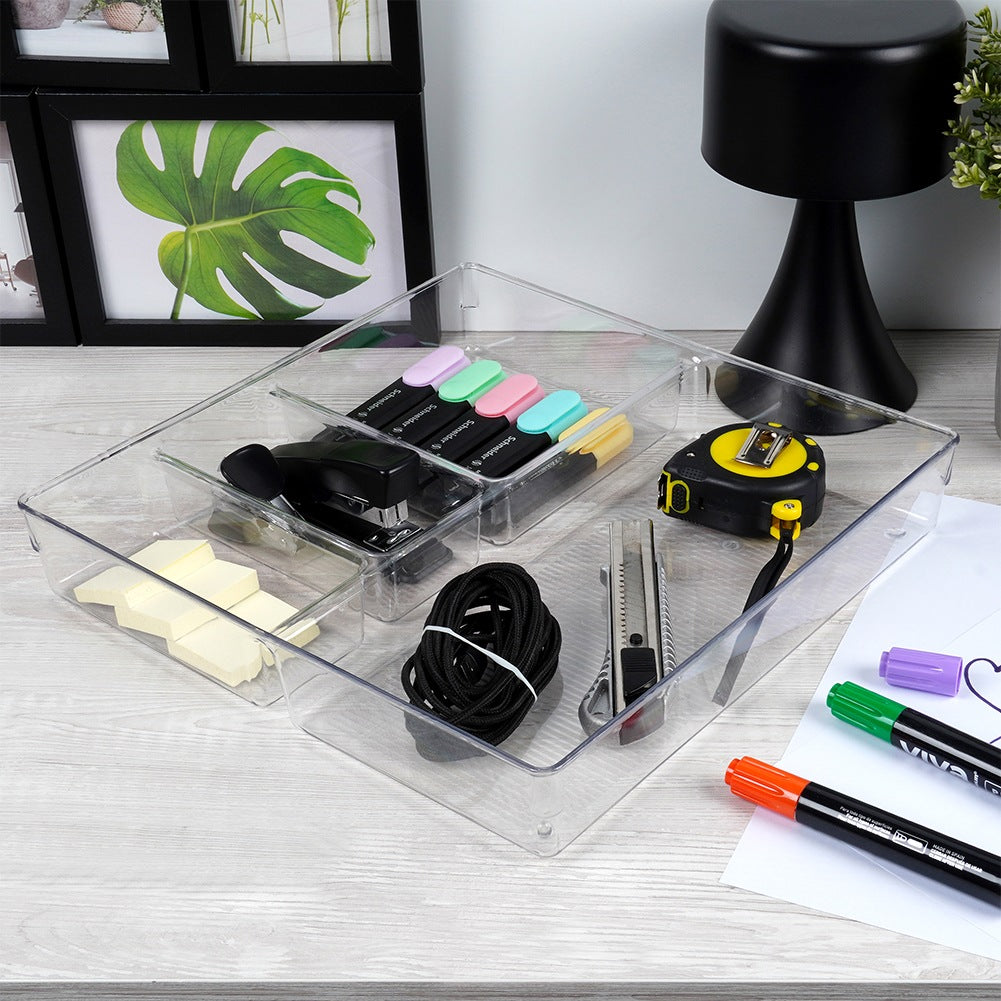 Drawer organizer with compartments 31x31x5.5 cm