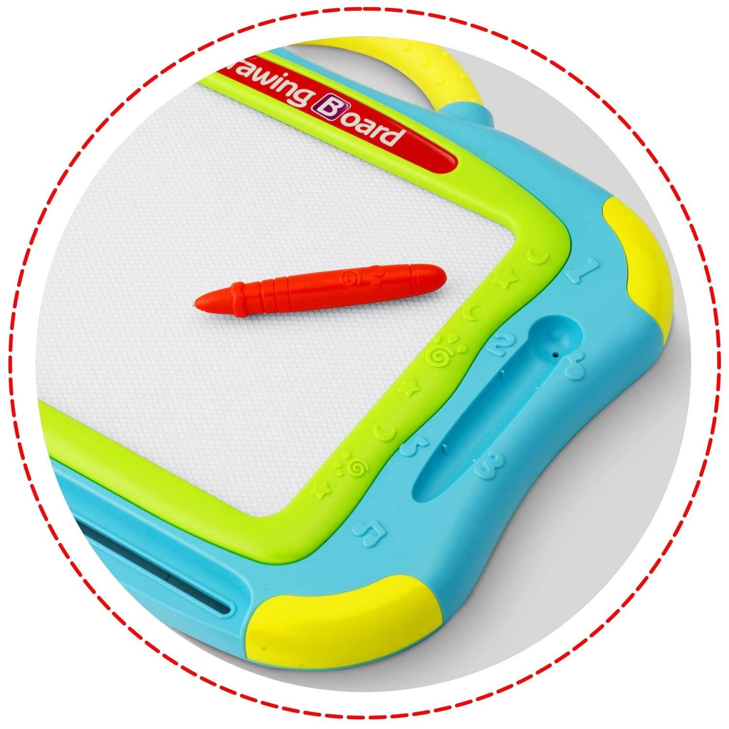 Drawing and desk for children Ricokids - blue