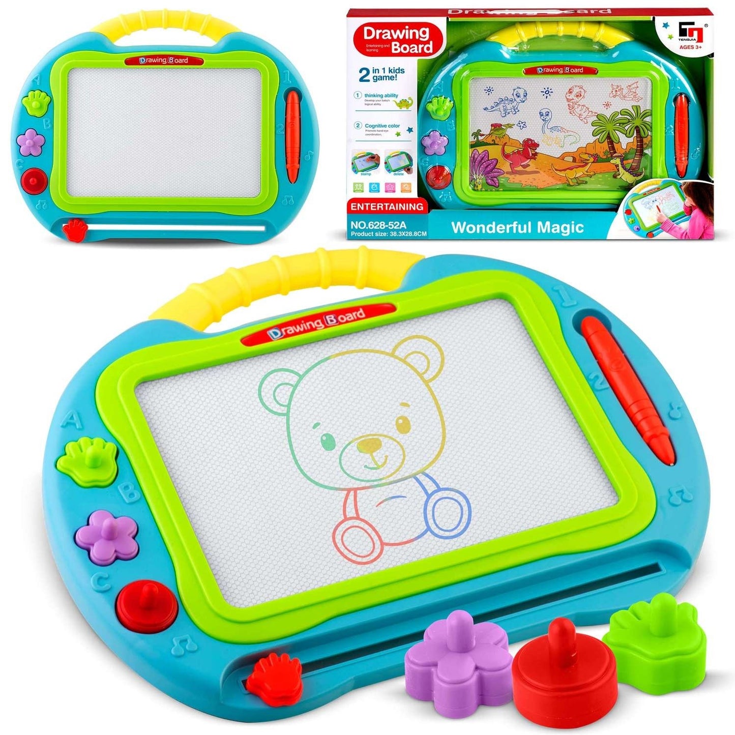 Drawing board for Children Ricokids - Blue