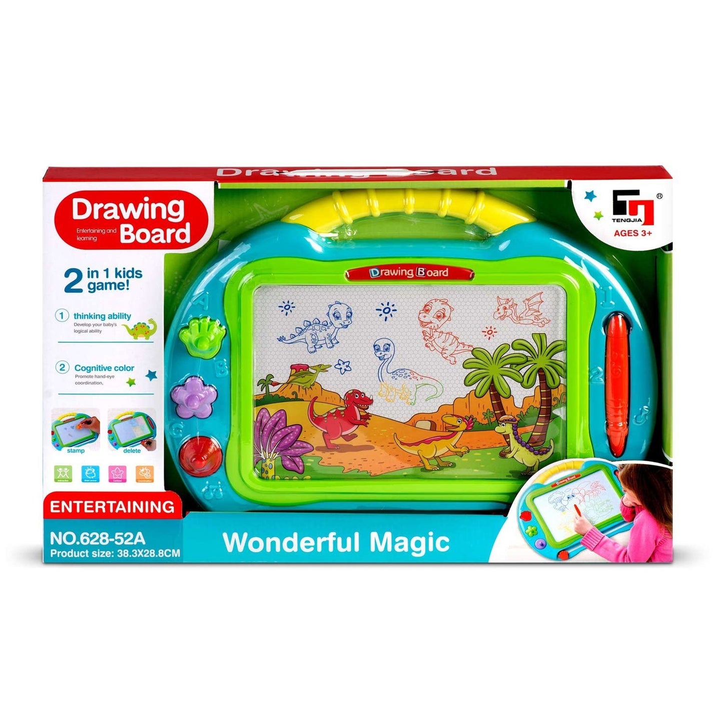 Drawing board for Children Ricokids - Blue