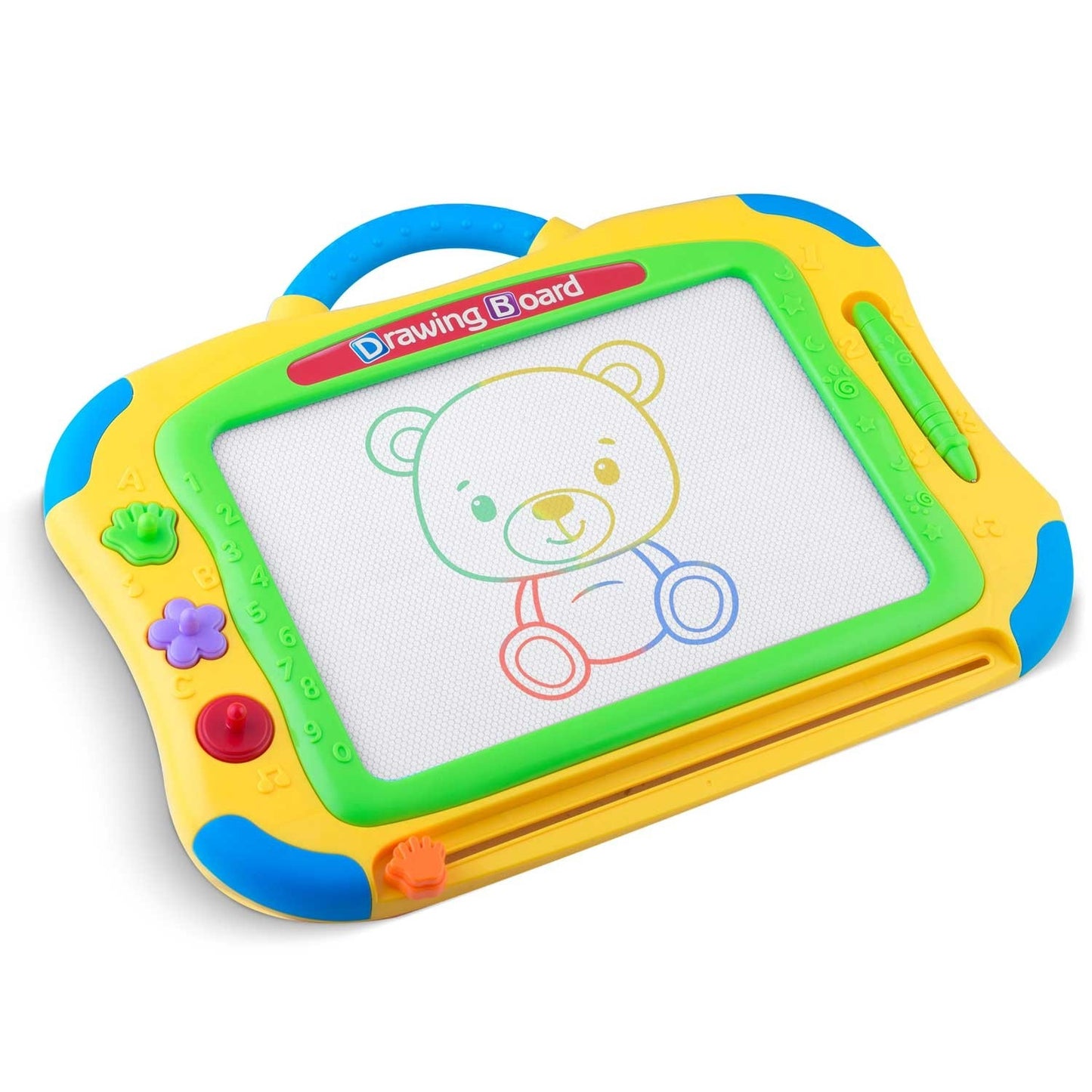 Drawing pad for children Ricokids - Yellow