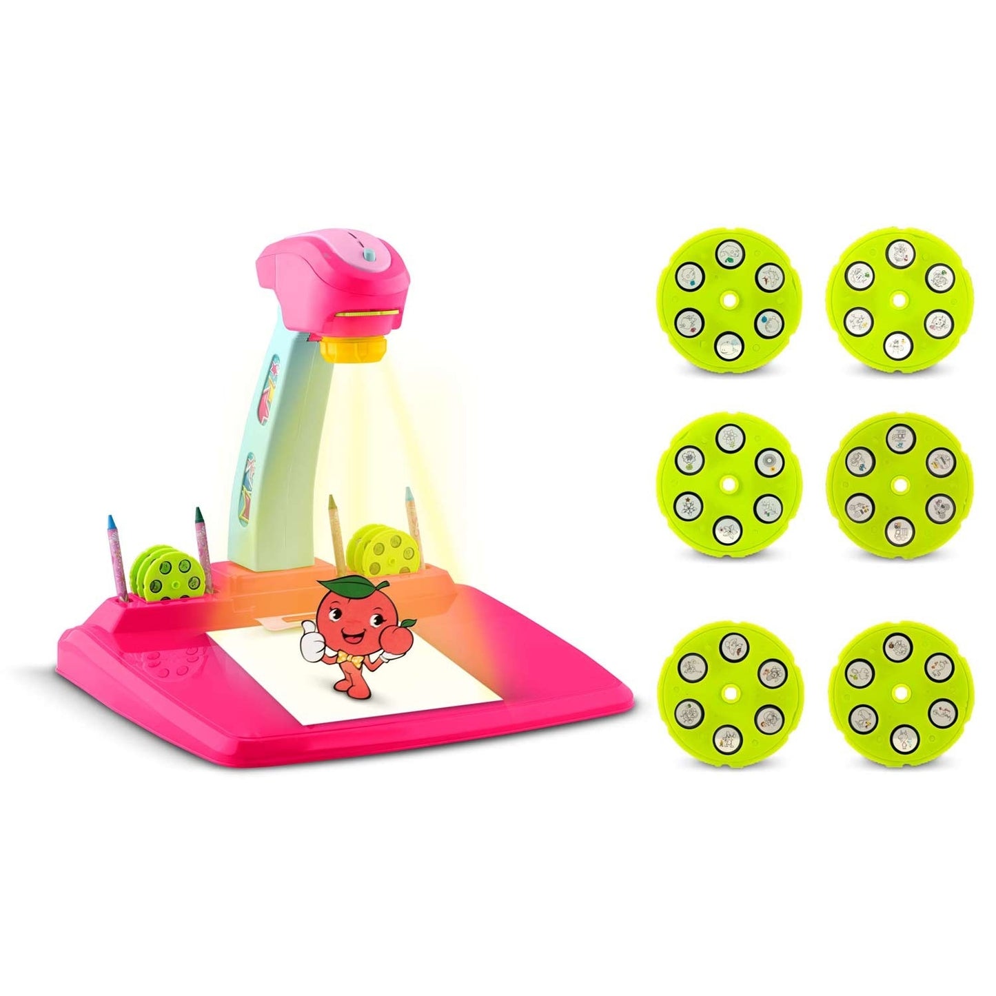 Drawing projector for children Ricokids 772000 - Pink