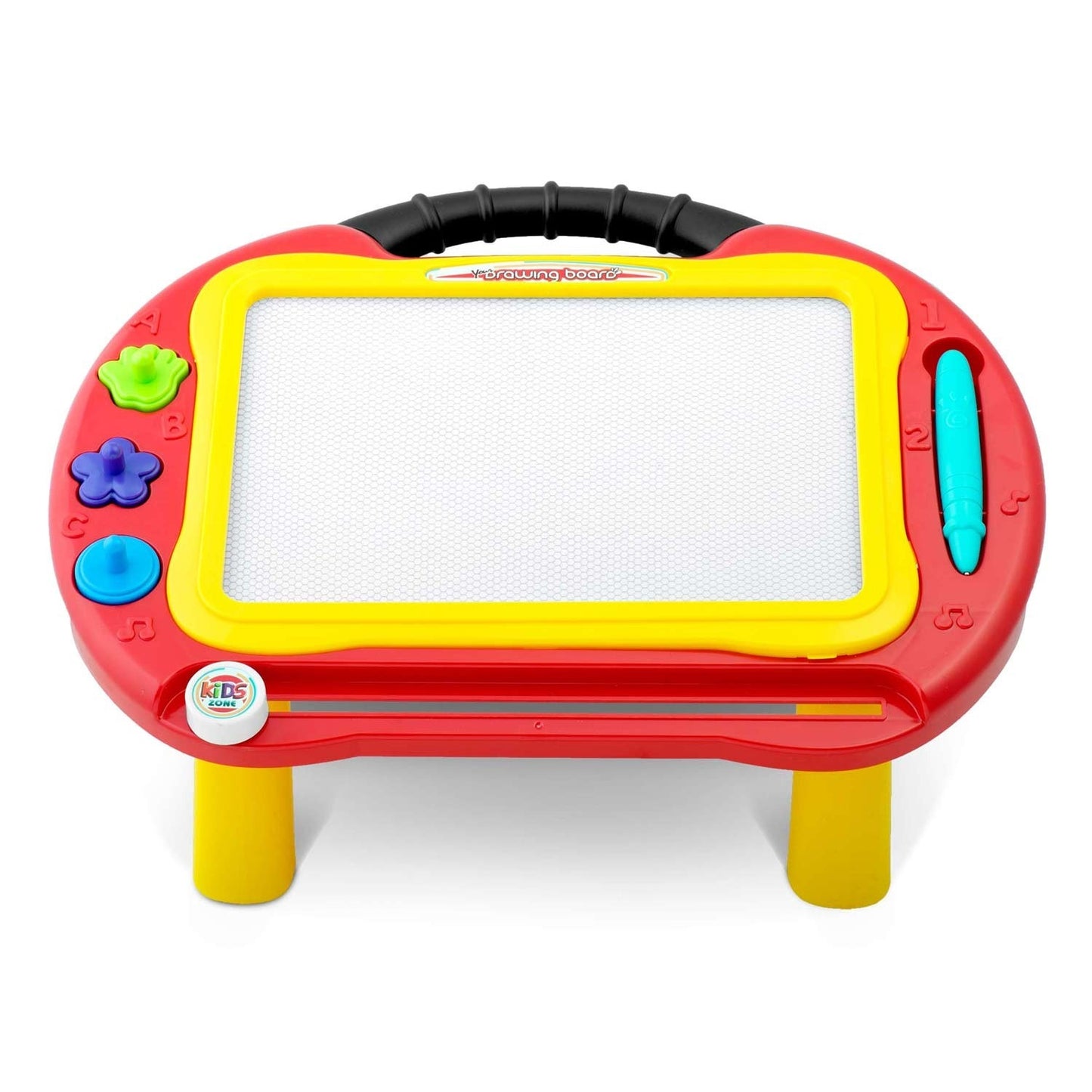 Drawing table with blackboard for children - Ricokids (red)