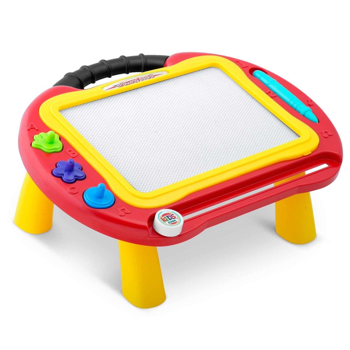 Drawing table with blackboard for children - Ricokids (red)