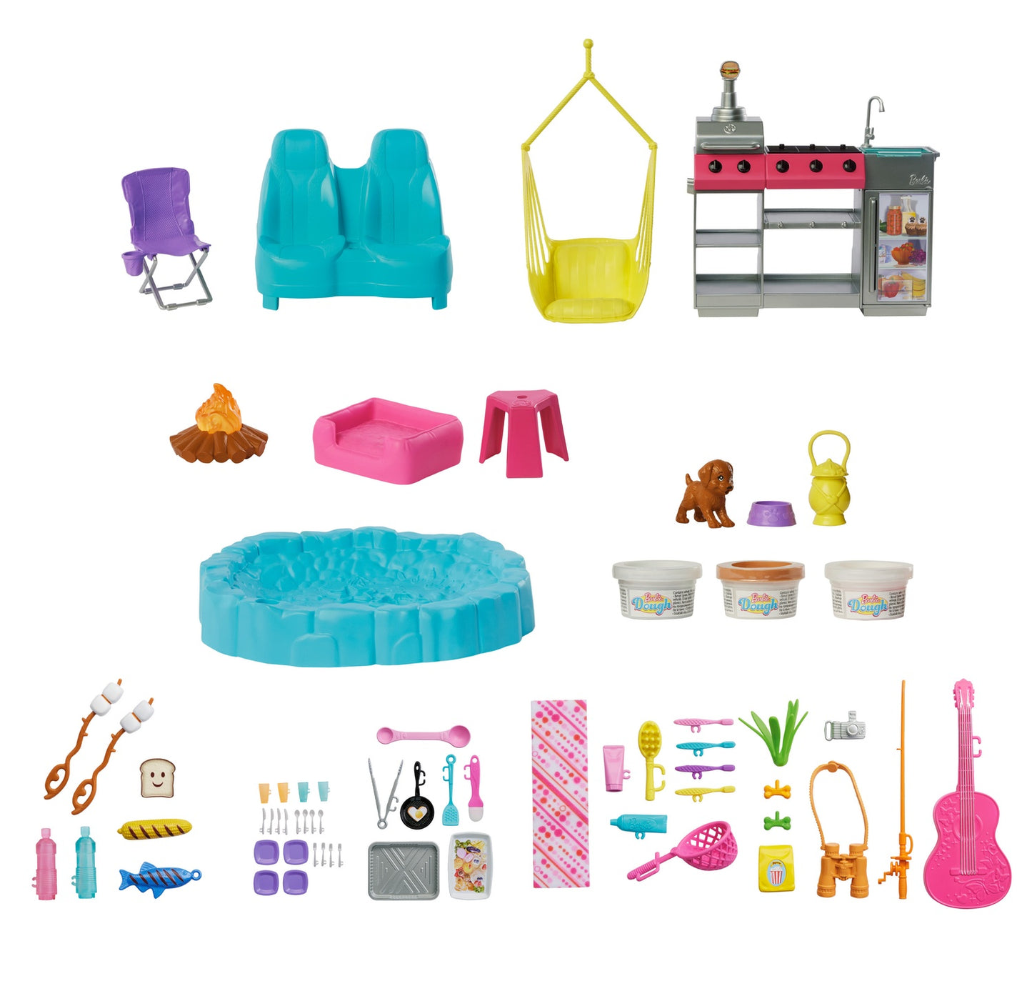 Barbie Dream Camper with 7 Play Areas & 60+ Accessories