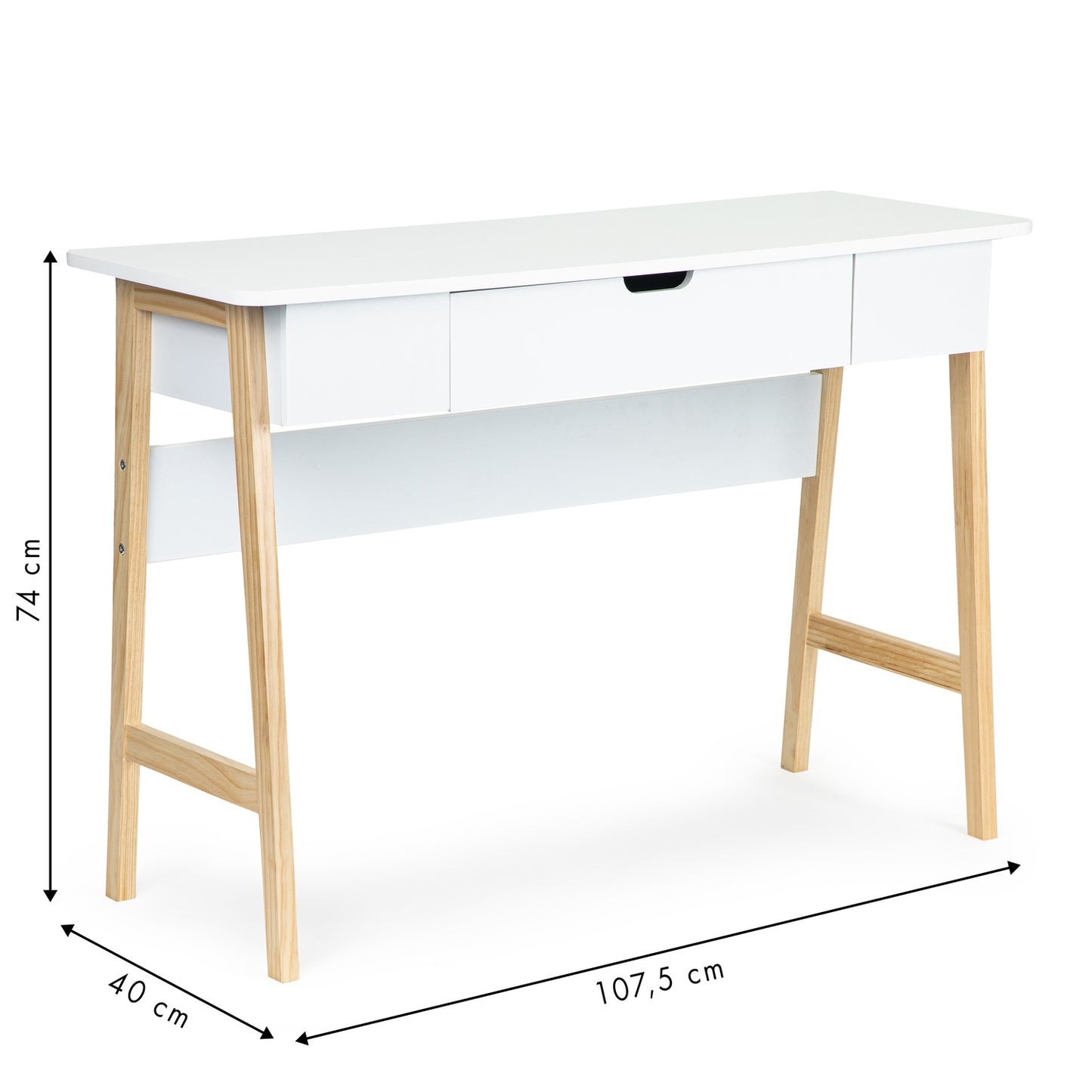 Dressing table desk console living room