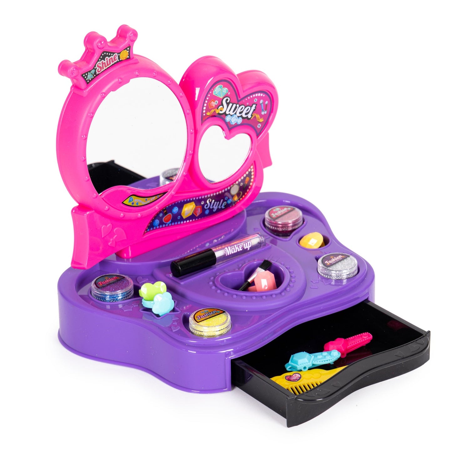 Dressing table for children studio glitter tattoos mirror +5 years
