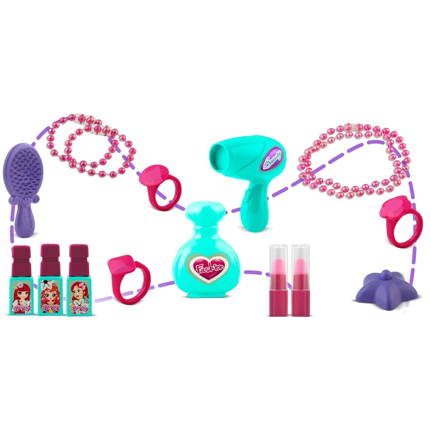 Dressing table for girls with mirror Ricokids 773200