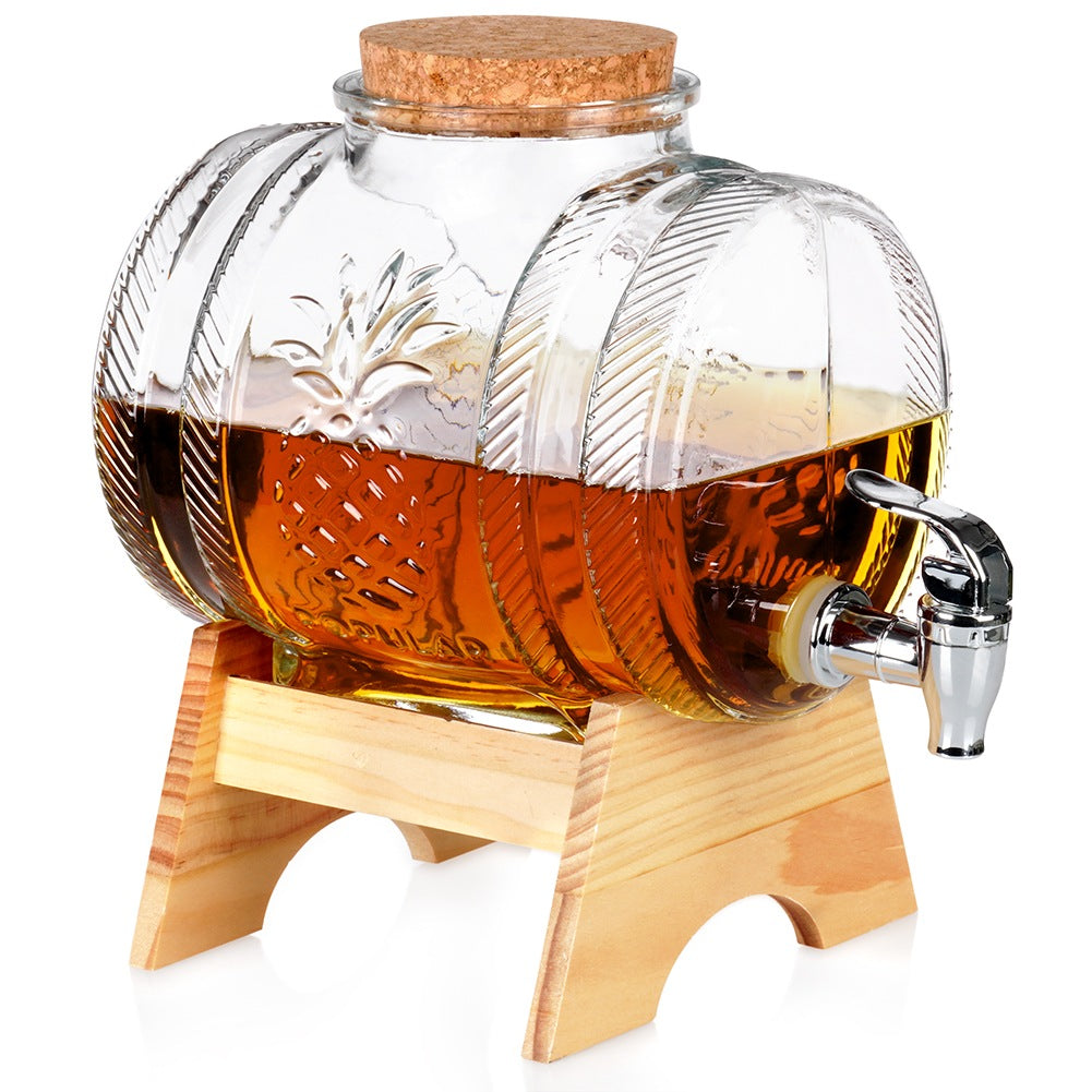 Drinking jar with tap and stand 3 l
