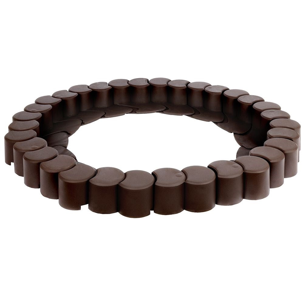 Driveable garden edging for flower beds - 32 parts, 410 cm