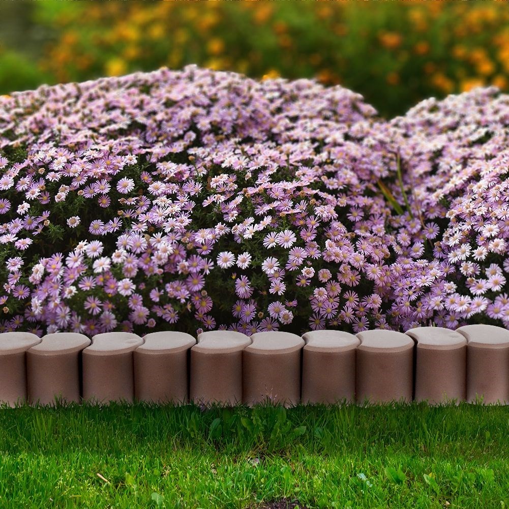 Driveable garden edging for flower beds - 32 parts, 410 cm