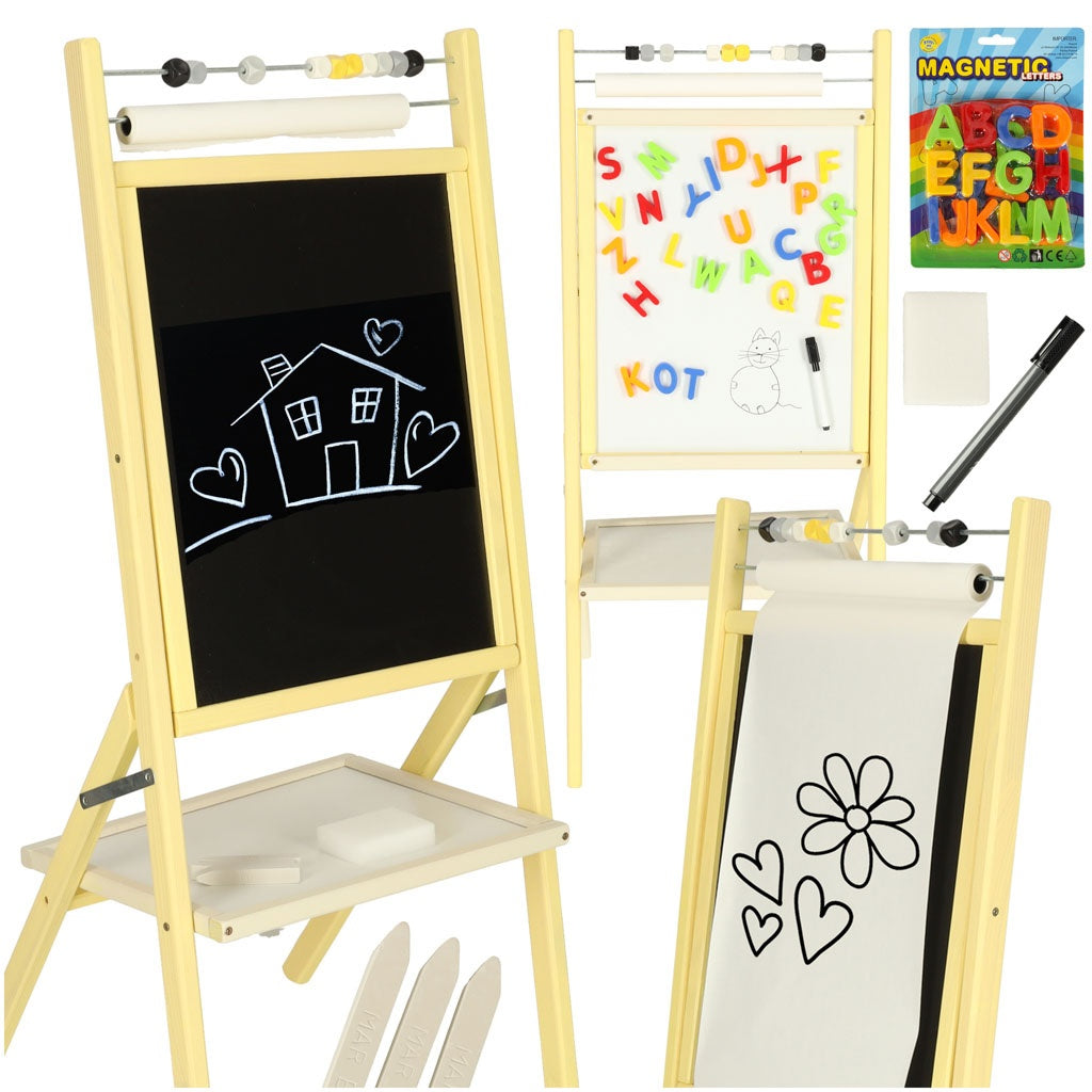 Dry-erase chalkboard46x43x89 ashen