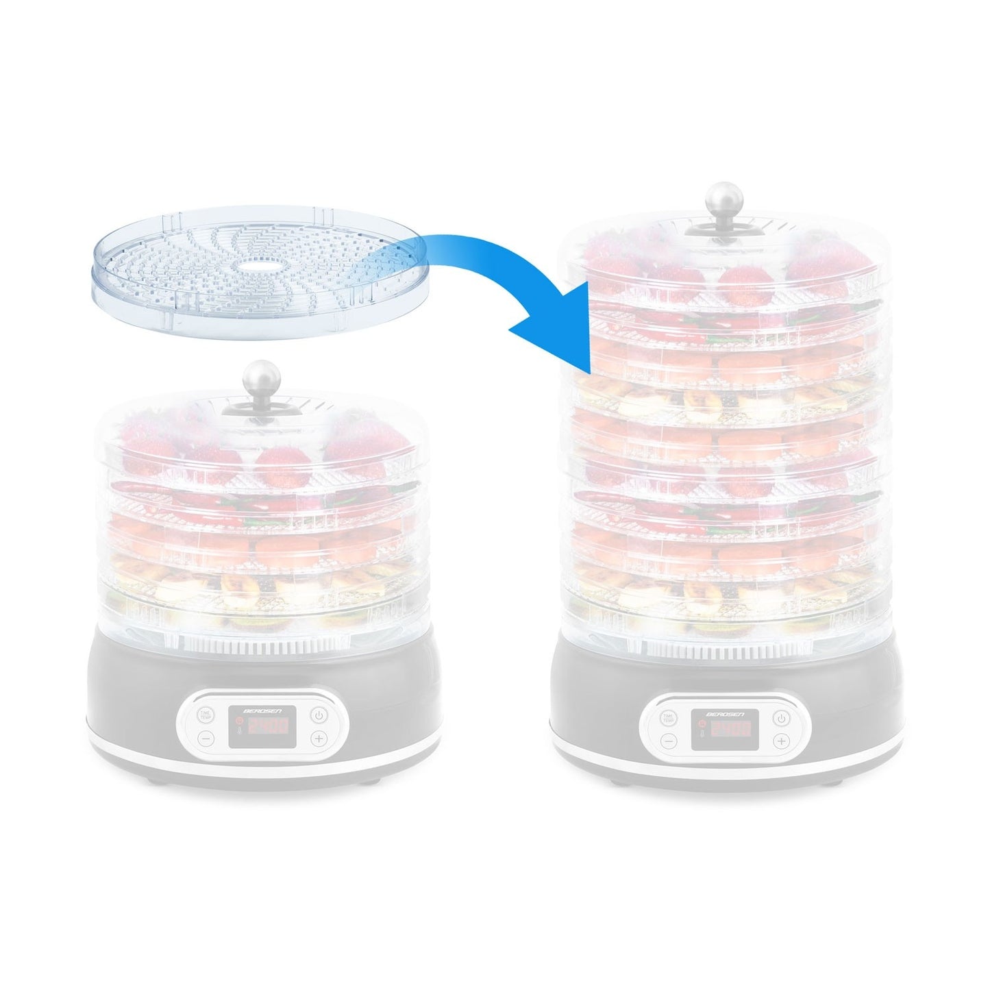 Dryer for mushrooms and fruit BD-691