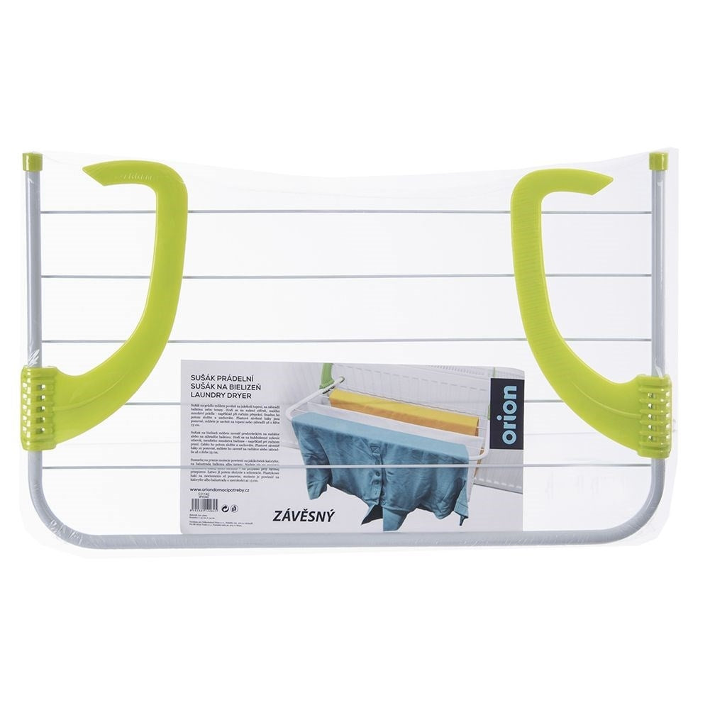 Drying rack for clothes mounted on elements