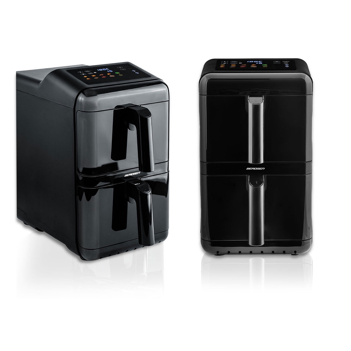 Dual Chamber Air Fryer, 11.6L, 3000W, Touchscreen
