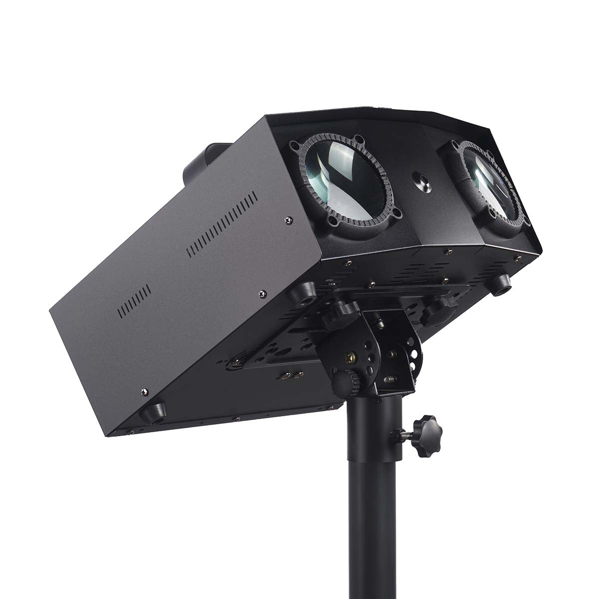 Dual Matrix RGB LED Light & Fog Machine, 1L Tank, Remote