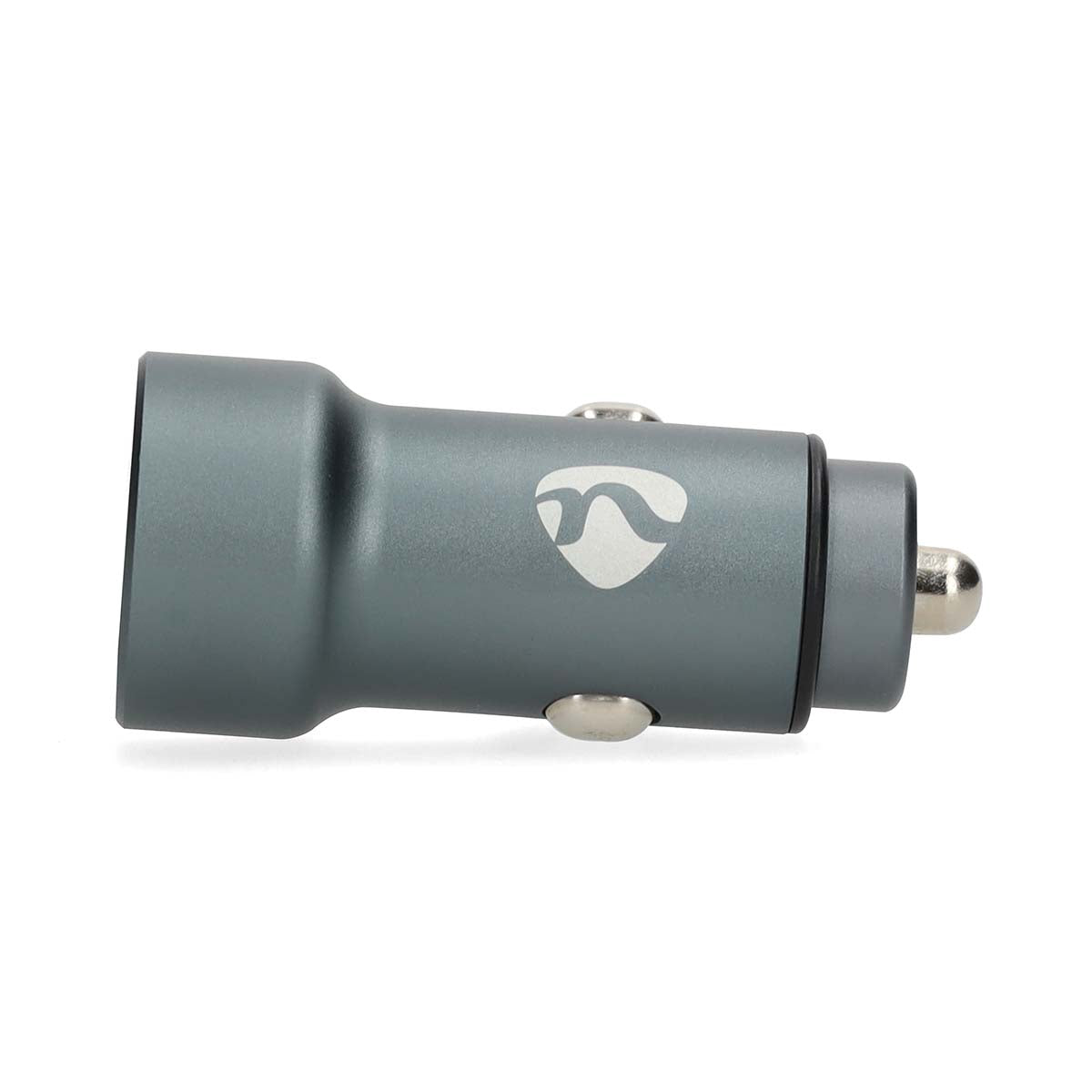 Dual-Port Car Charger 48W USB-C/USB-A Fast Charging