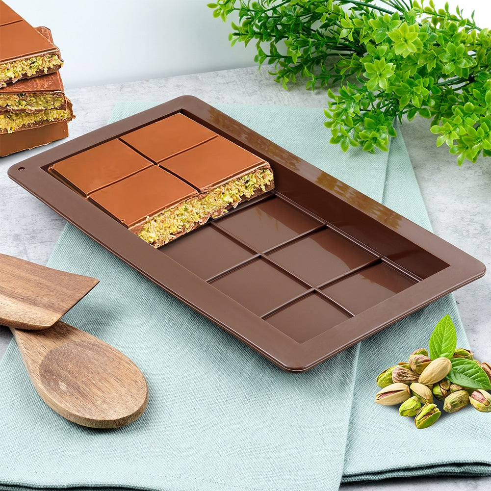 Dubai chocolate silicone mold 25x13.5 cm