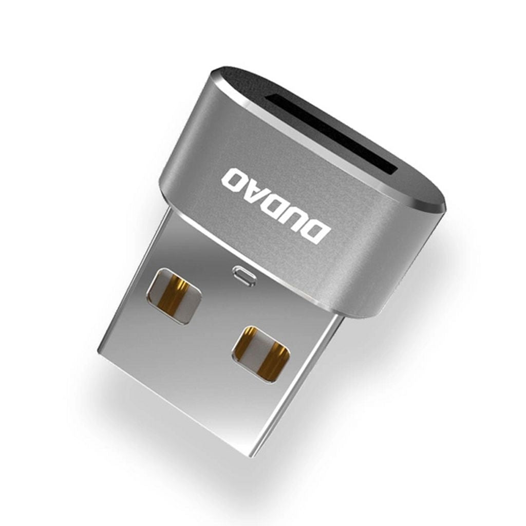 Dudao USB-C to USB-A Adapter - Black