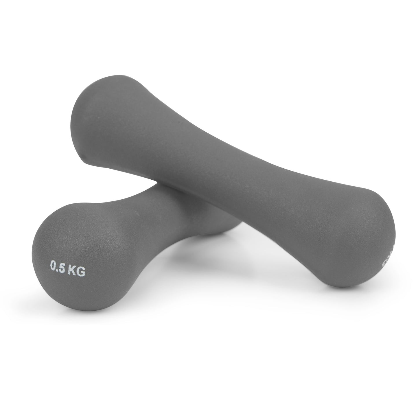 Dumbbells neoprene weights fitness set 2x0,5 kg