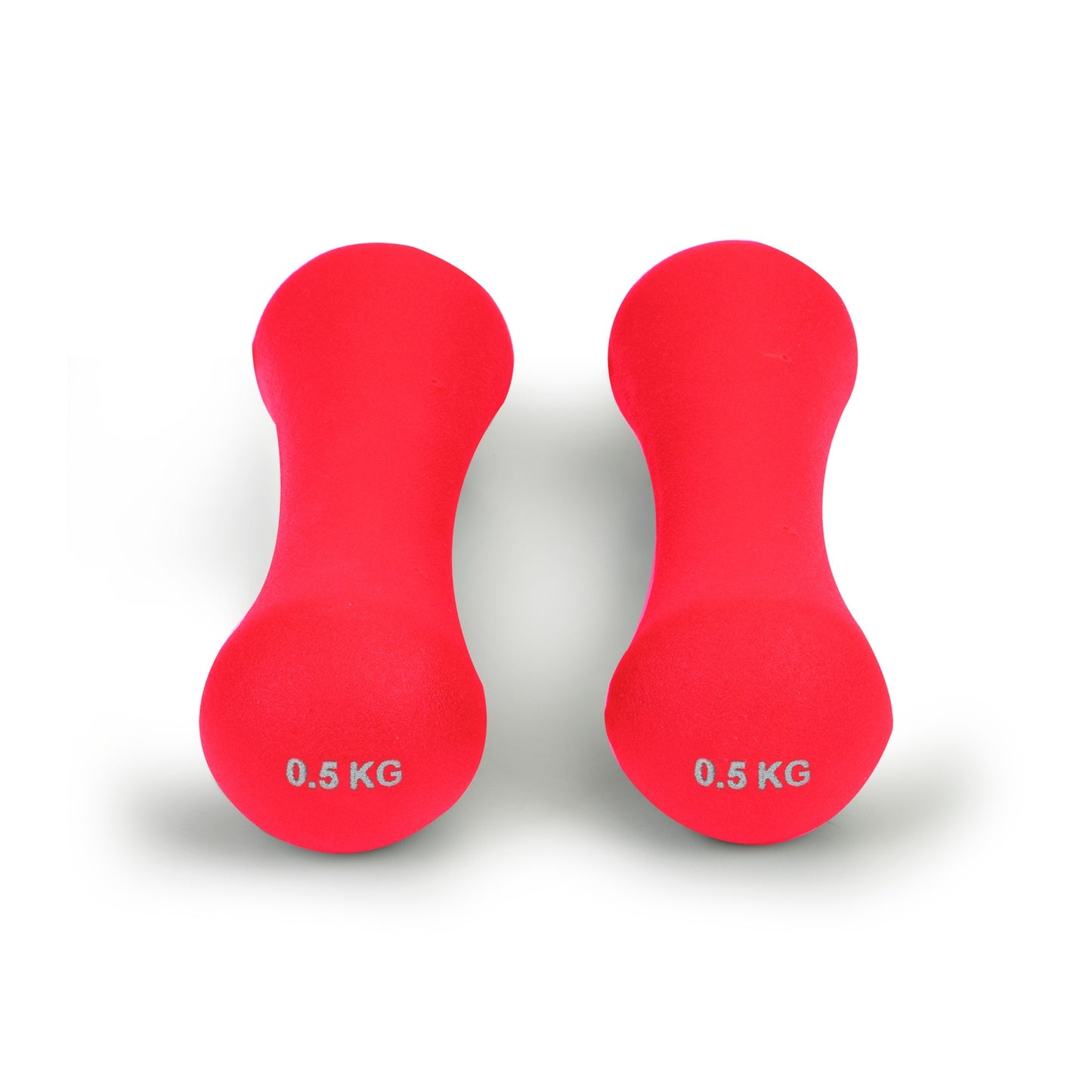 Dumbbells neoprene weights fitness set 2x0,5 kg