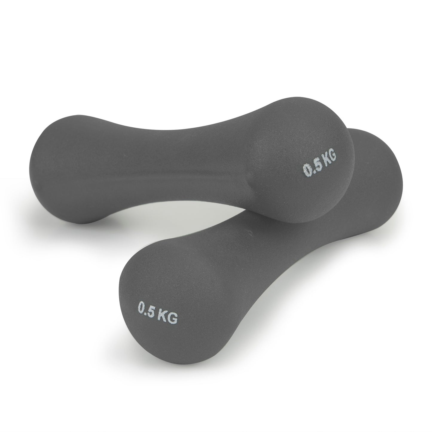 Dumbbells neoprene weights fitness set 2x0,5 kg