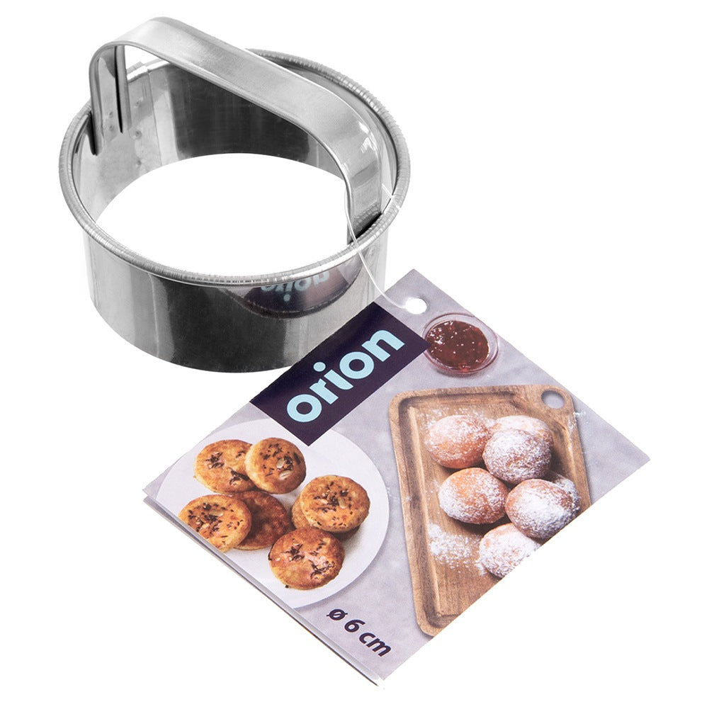 Dumpling and doughnut cookie cutter, steel, 6 cm