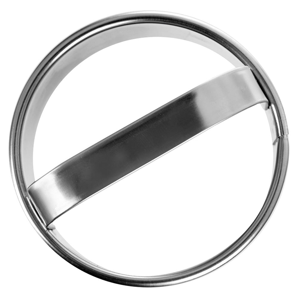 Dumpling and doughnut cookie cutter, steel, 6 cm