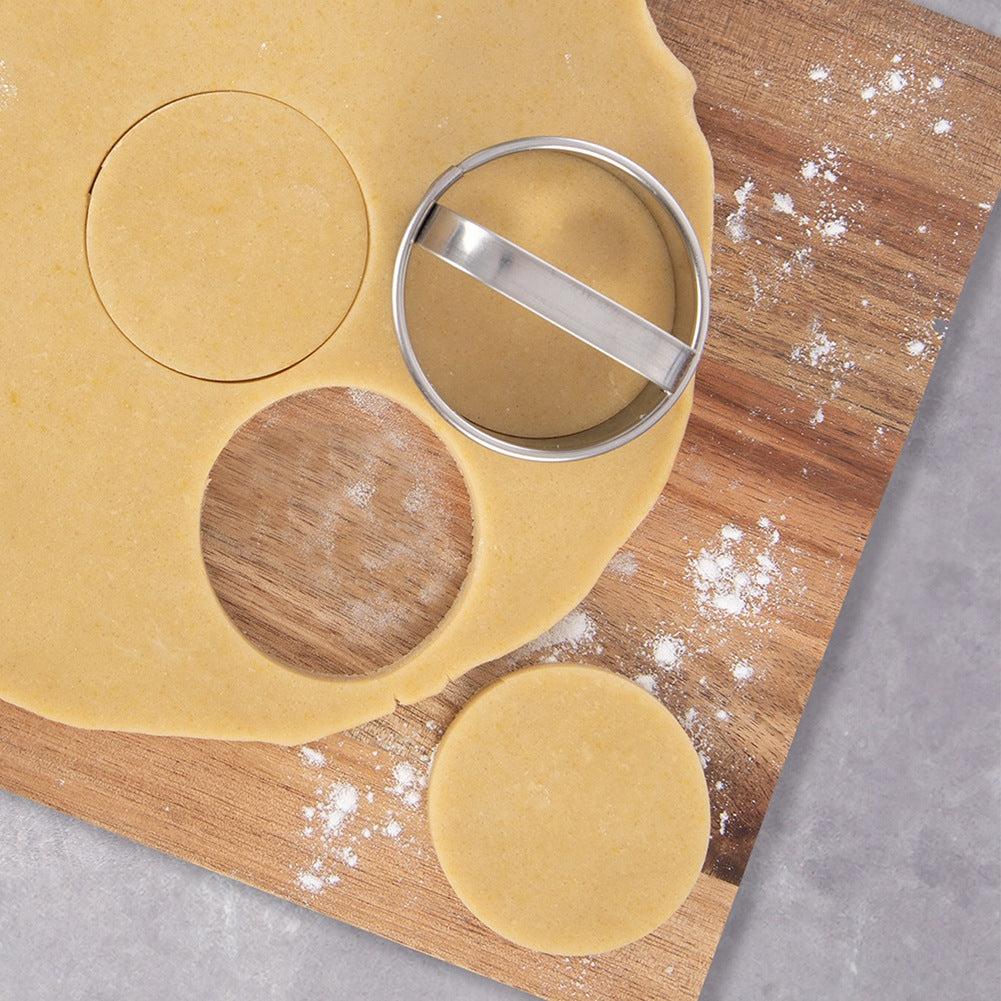 Dumpling and doughnut cookie cutter, steel, 6 cm