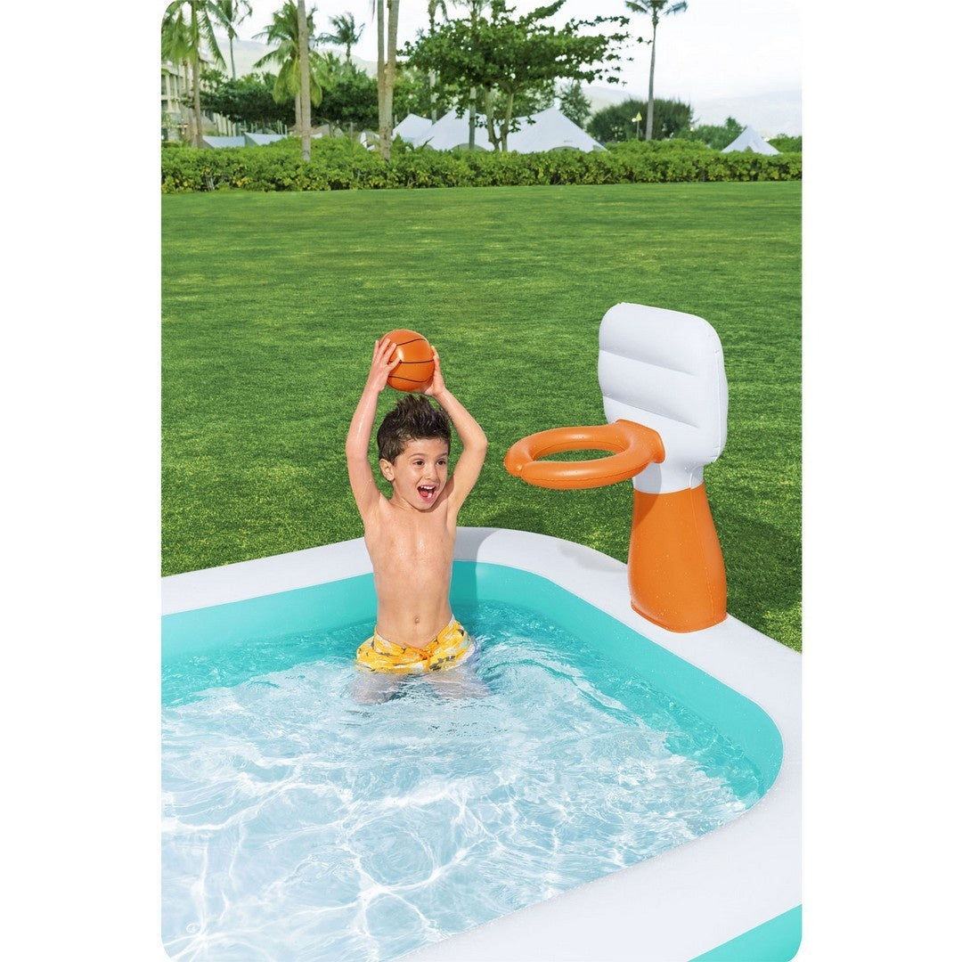 Dunk'N Splash inflatable pool 251 x 168 x 102 cm Bestway 54445