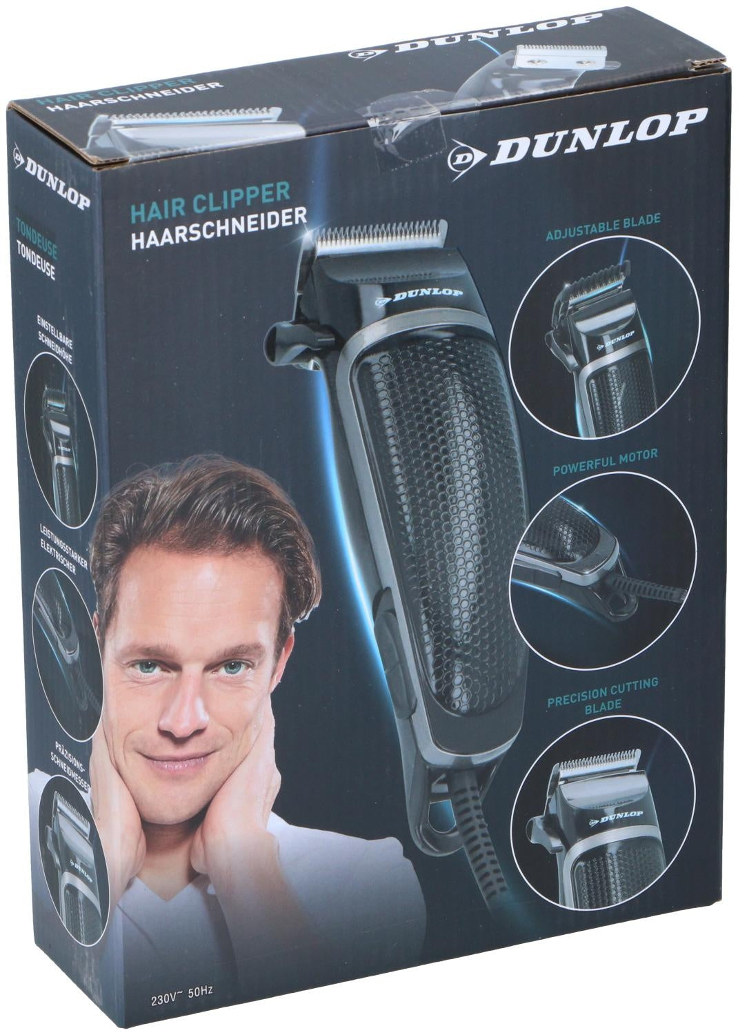 DunlopHair Clipper with Powerful Motor