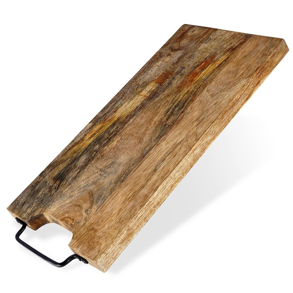 Durable Cutting Board in Mango Wood with Comfortable Handle
