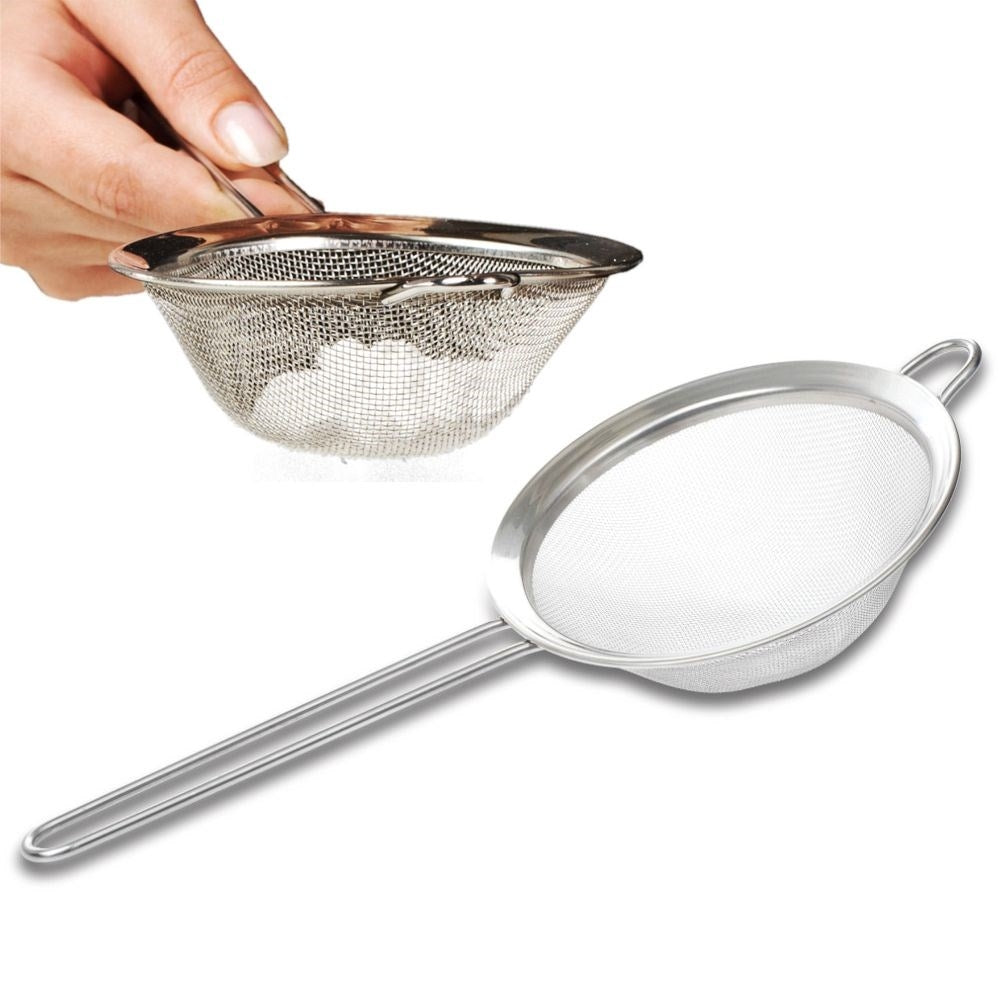 Durable Kitchen Strainers in Stainless Steel - 15 cm Diameter