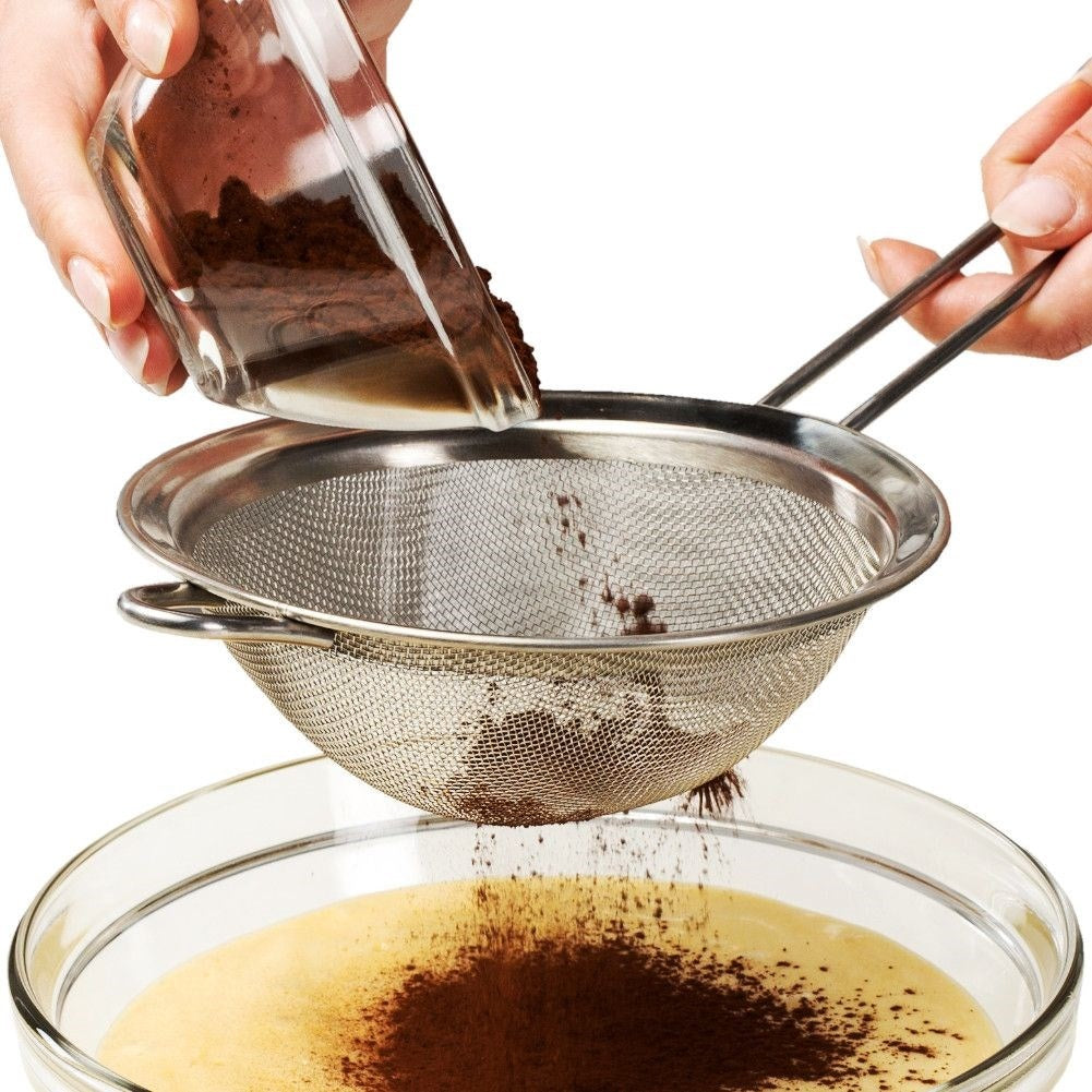 Durable Kitchen Strainers in Stainless Steel - 15 cm Diameter