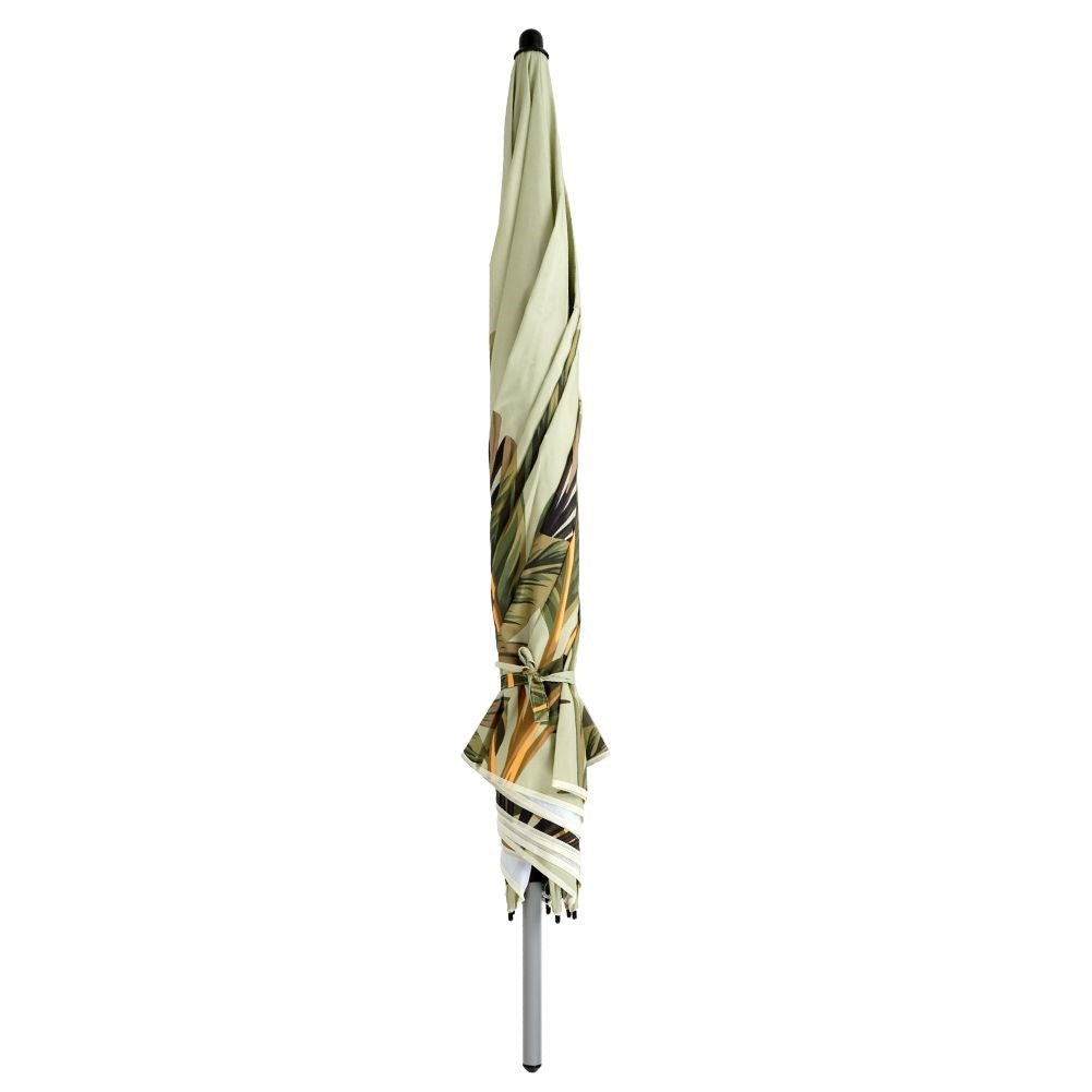 Durable Parasol with Trendy Leaf Pattern for Beach/Garden