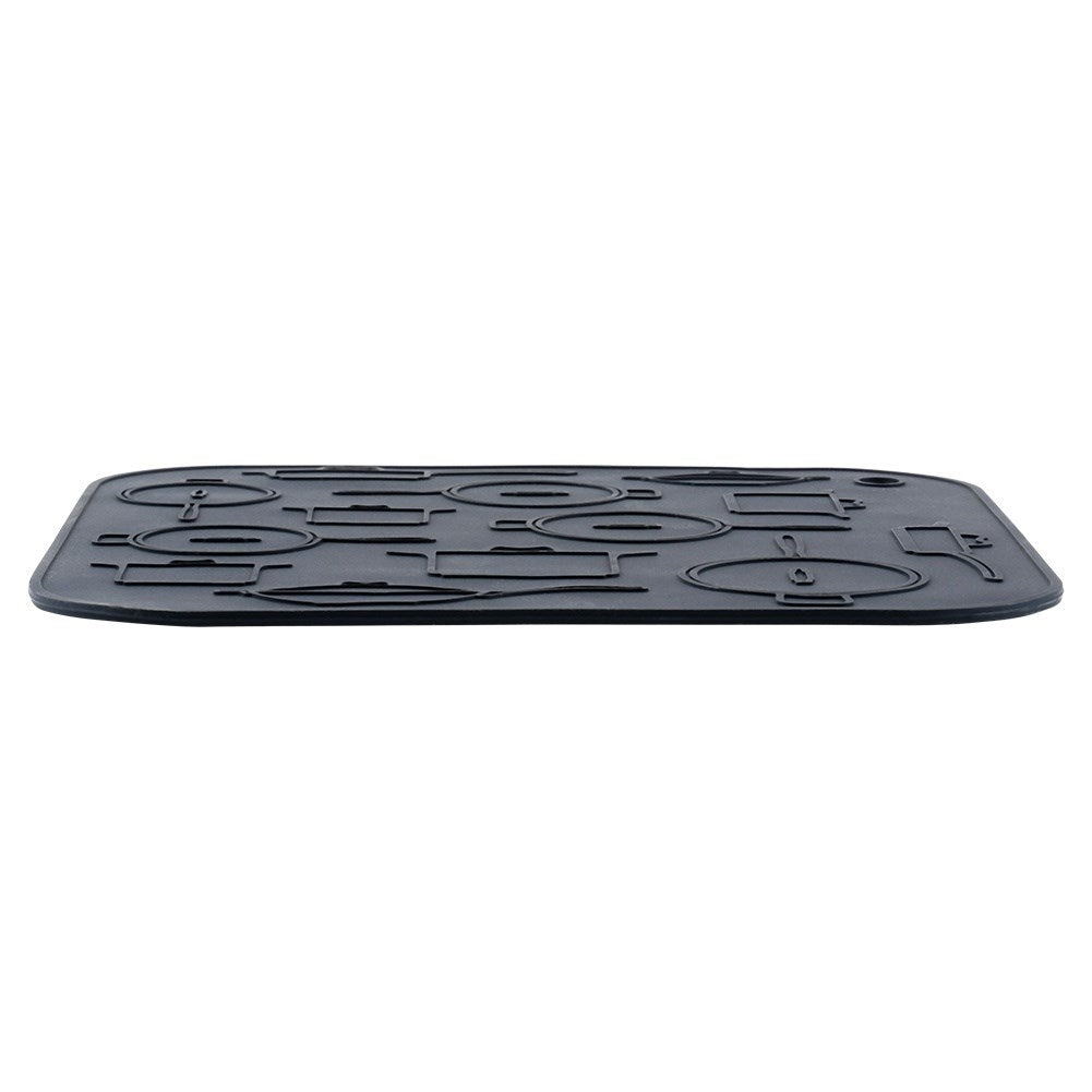 Durable Silicone Pad: Protects the Kitchen Counter from Hot Vessels
