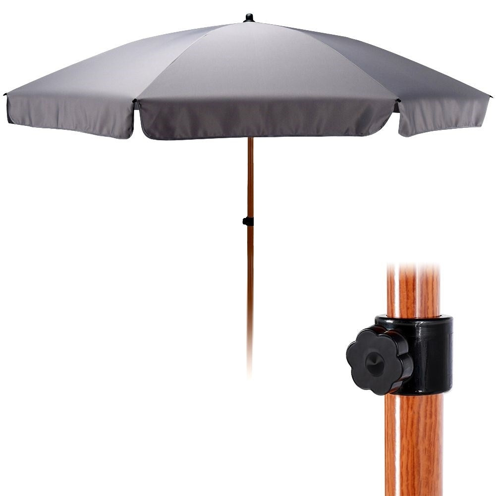 Durable and adjustable garden parasol for all weather